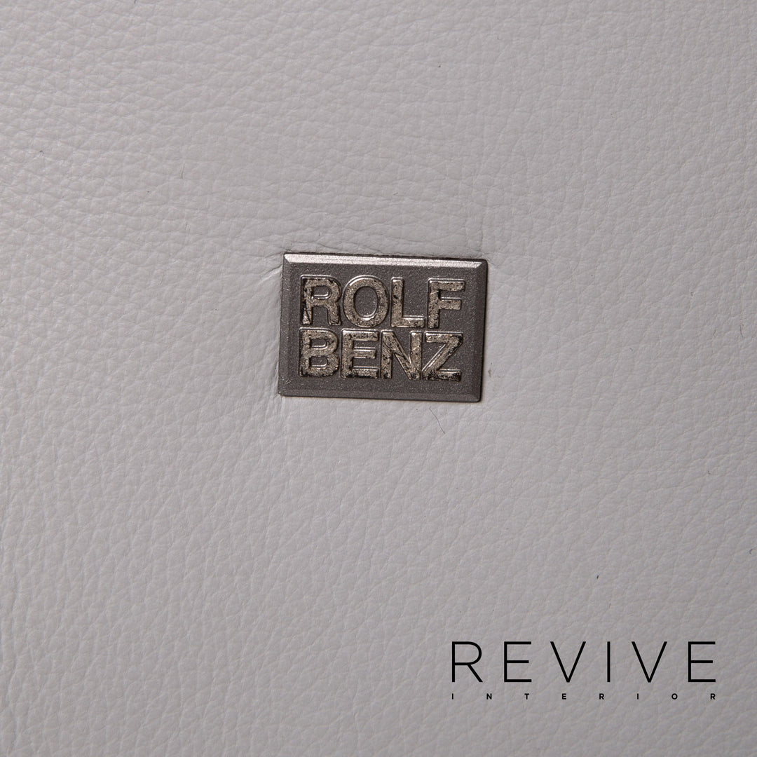 Rolf Benz 322 Leather Armchair Gray #15419