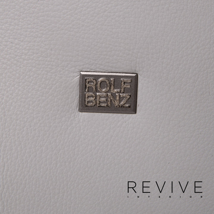 Rolf Benz 322 Leather Armchair Gray #15419