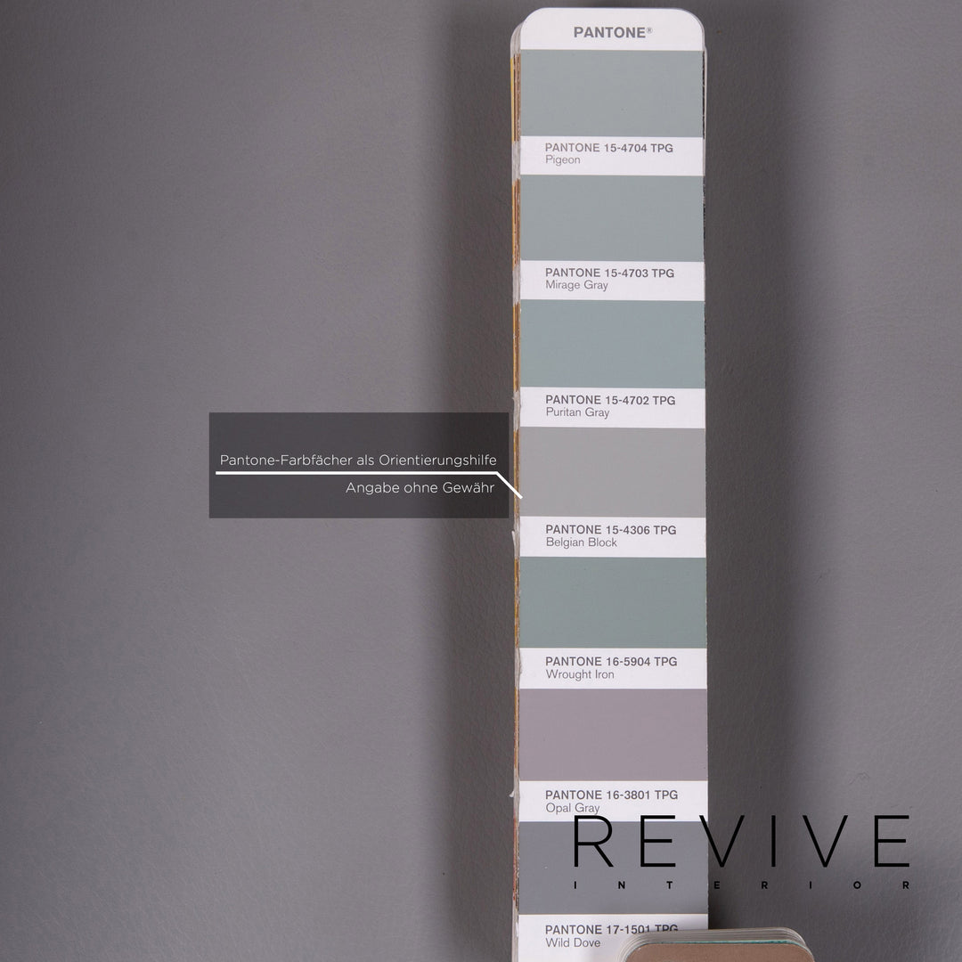 Rolf Benz 322 Leather Armchair Gray #15419