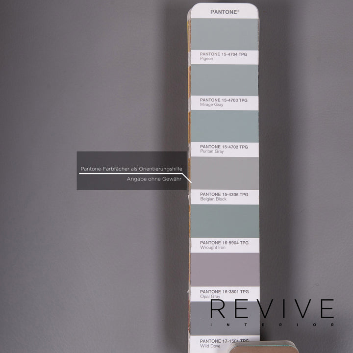 Rolf Benz 322 Leather Armchair Gray #15419