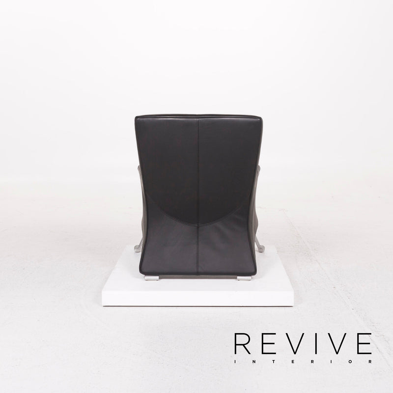 Rolf Benz 322 Schwarz Sessel Leder