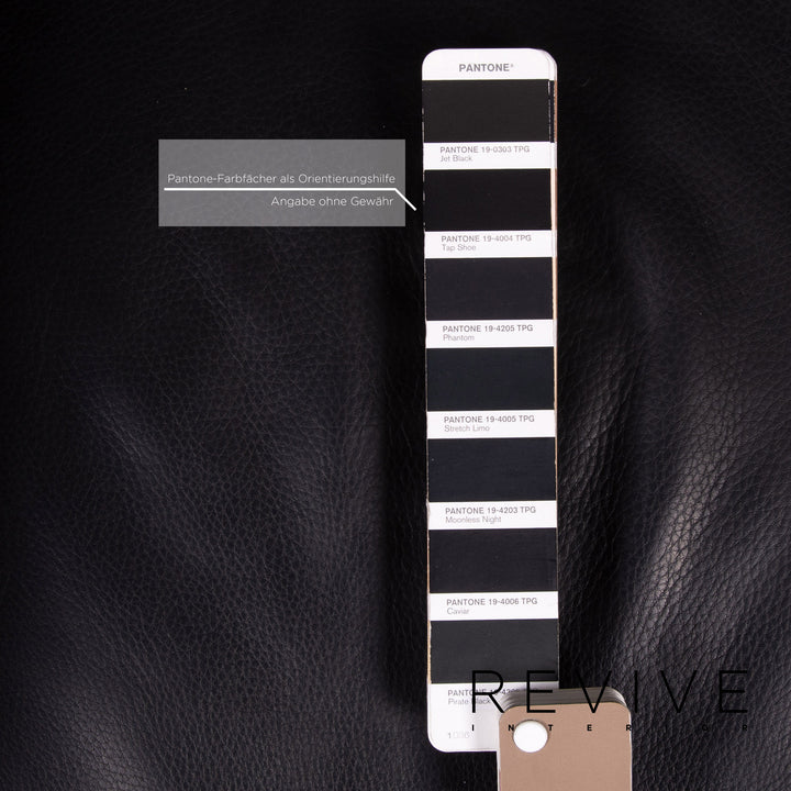 Rolf Benz 322 Leather Armchair Black #13988