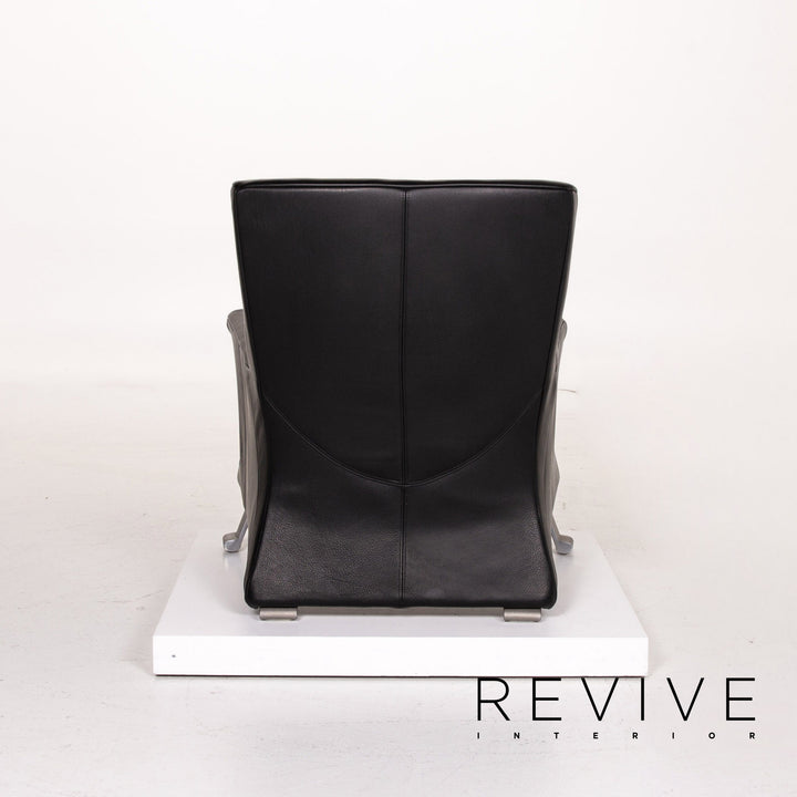 Rolf Benz 322 Leather Armchair Black #13988
