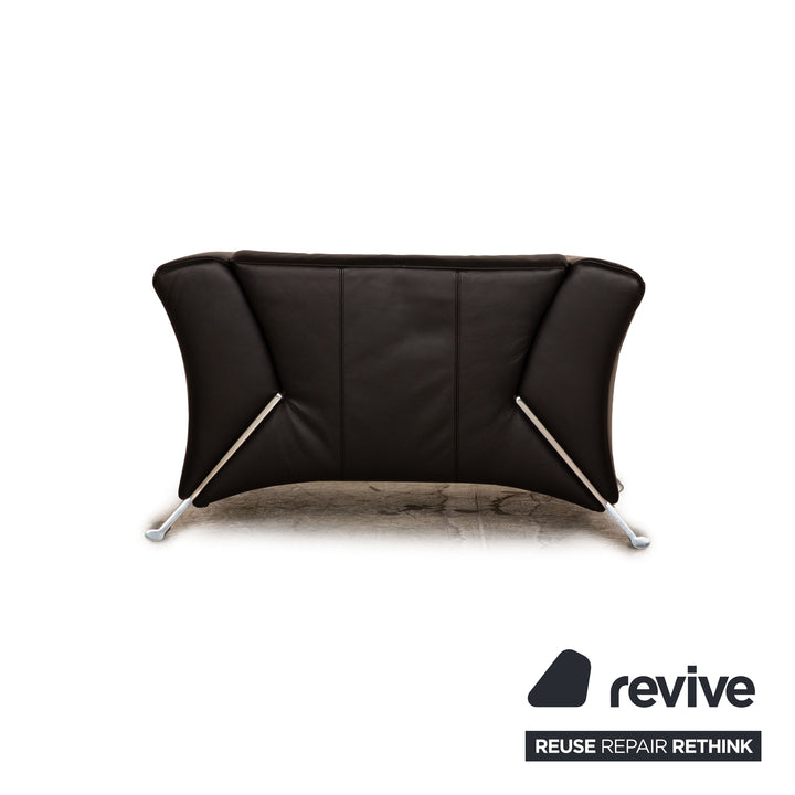 Rolf Benz 322 Leather Armchair Black