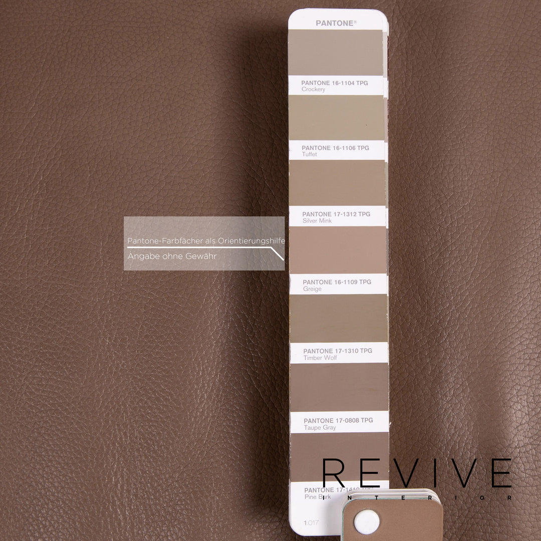 Rolf Benz 322 Leder Sofa Braun Graubraun Dreisitzer Couch #14764