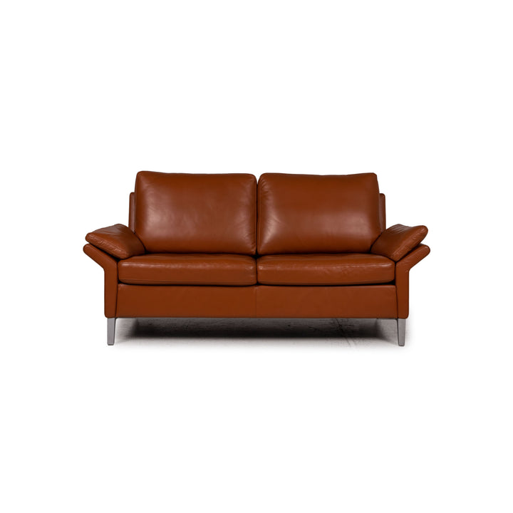 Rolf Benz 3300 Leder Sofa Braun Zweisitzer Couch