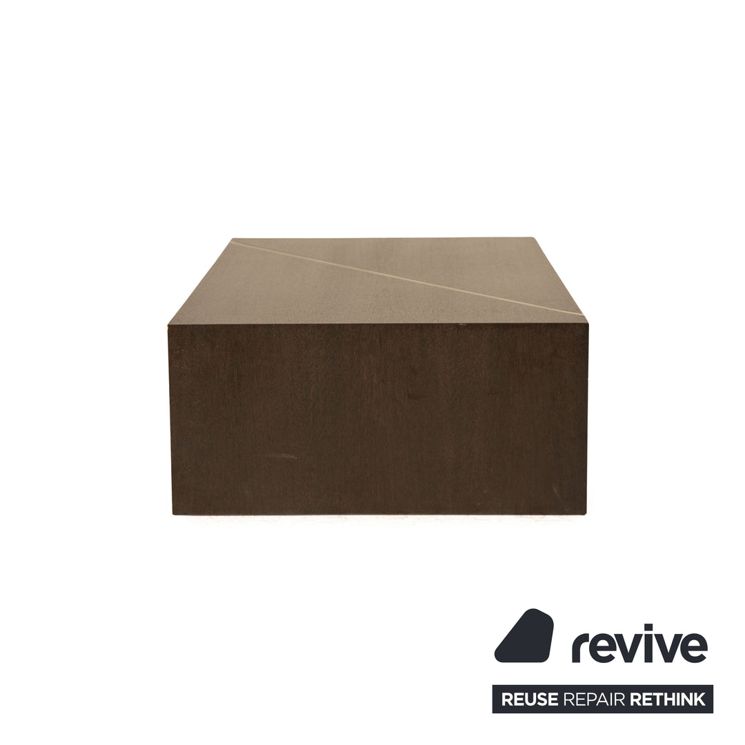 Rolf Benz 350 Holz Couchtisch Braun 120 x 80
