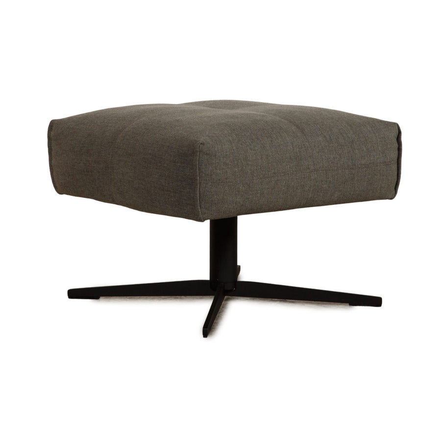 Rolf Benz 50 fabric stool grey
