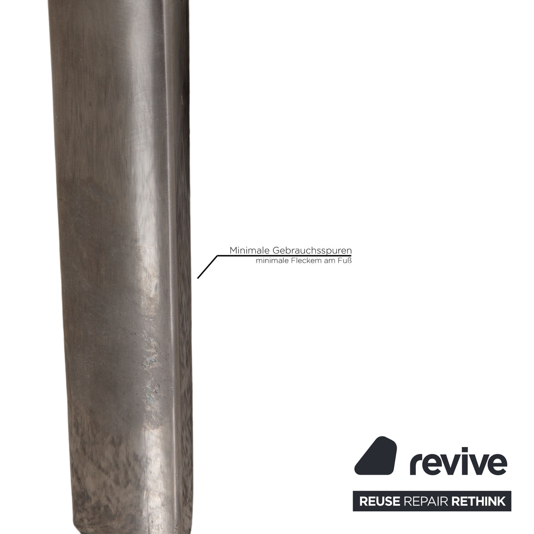 Rolf Benz 505 Scala fabric stool dark grey