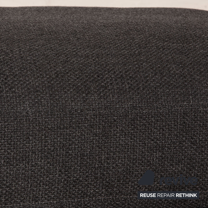 Rolf Benz 505 Scala fabric stool dark grey