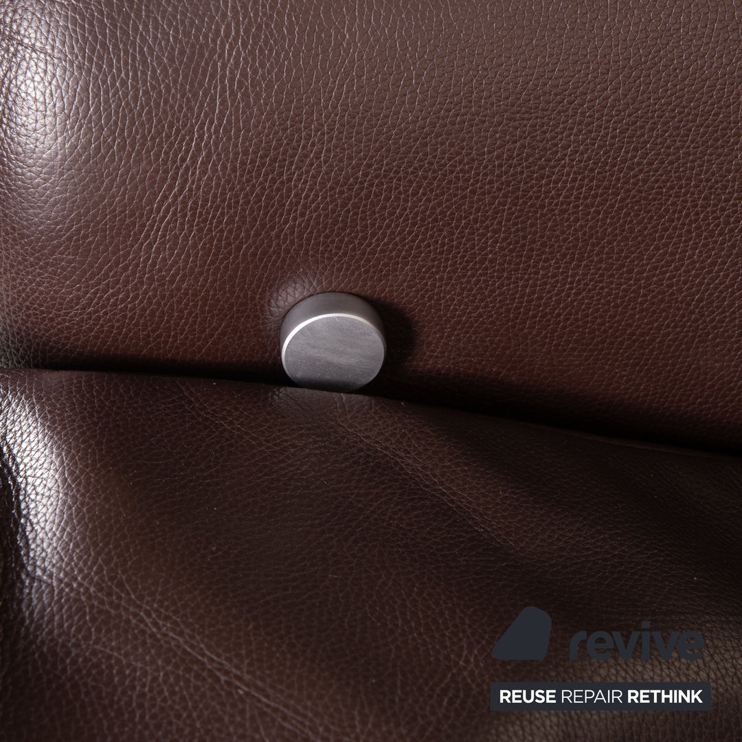 Rolf Benz 5700 Leather Armchair Brown Function Relaxation function