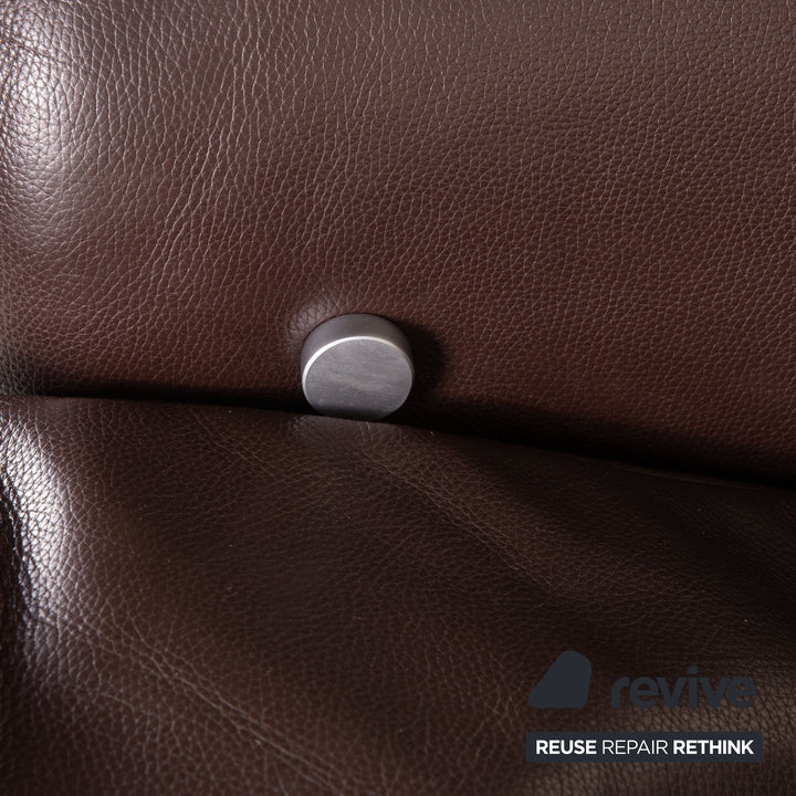 Rolf Benz 5700 Leather Armchair Brown Function Relaxation function