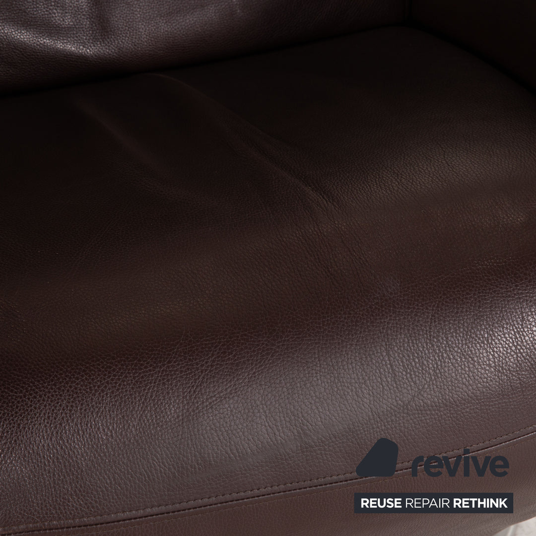 Rolf Benz 5700 Leather Armchair Brown Function Relaxation function