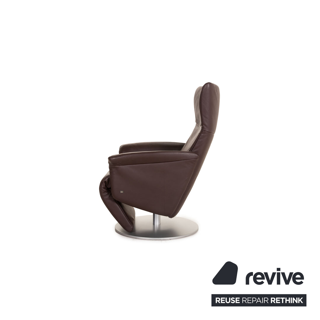 Rolf Benz 5700 Leather Armchair Brown Function Relaxation function