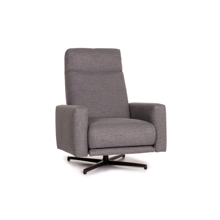 Rolf Benz 572 Fabric Armchair Gray Relaxation Function Relaxation Armchair #14937