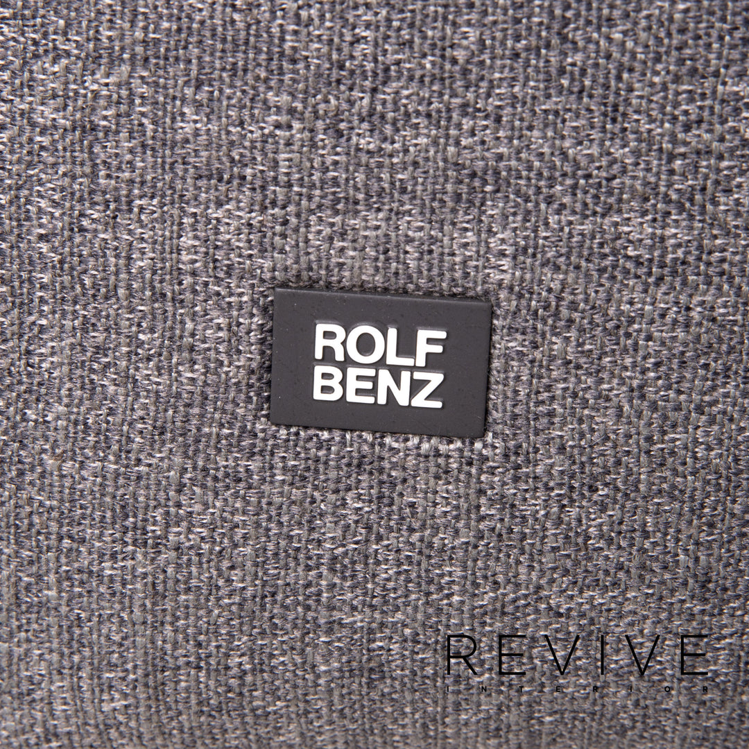 Rolf Benz 572 Fabric Armchair Gray Relaxation Function Relaxation Armchair #14937