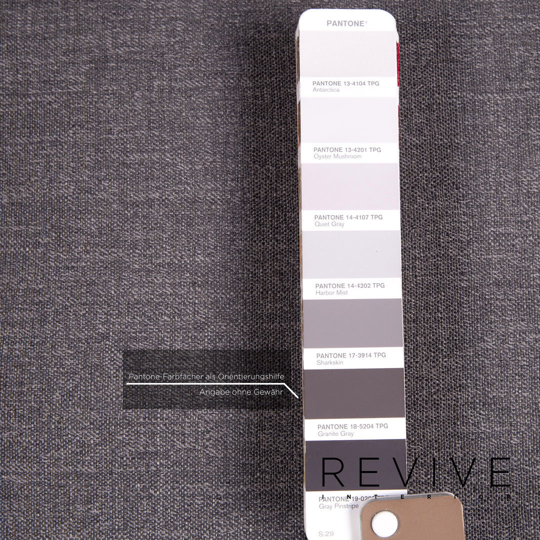 Rolf Benz 572 Fabric Armchair Gray Relaxation Function Relaxation Armchair #14937