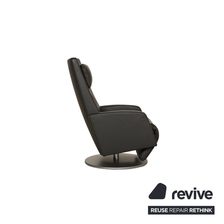 Rolf Benz 5800 Leather Armchair Gray Function relaxation function