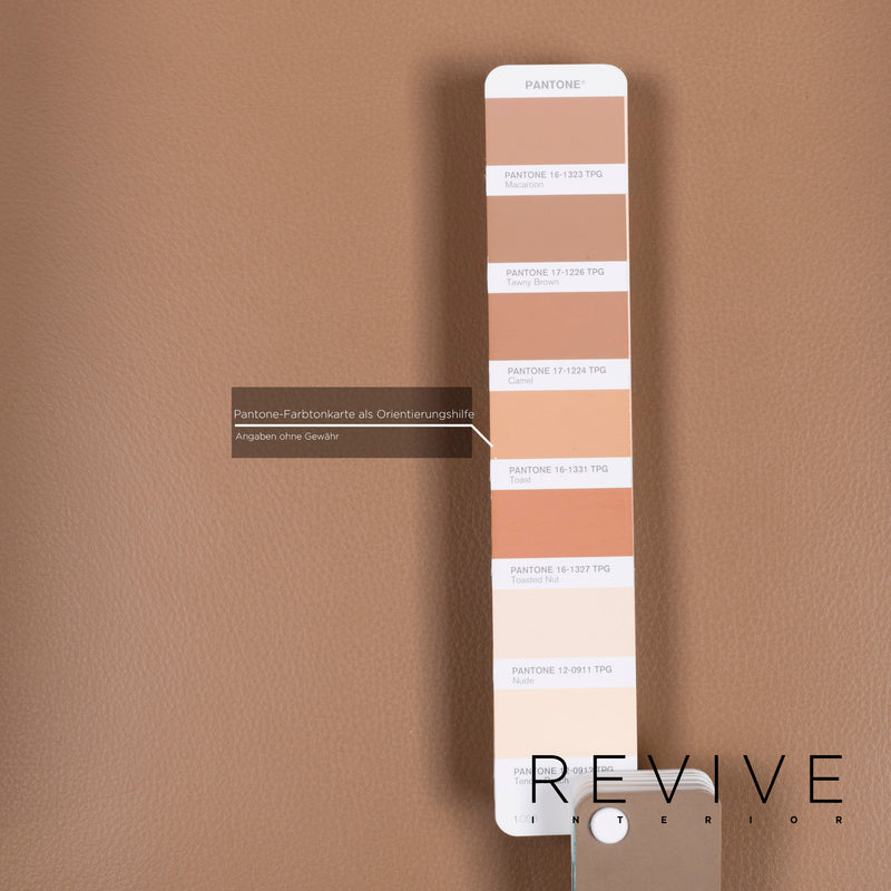 Rolf Benz 625 Leder Stuhl Garnitur Beige 6x Freischwinger 