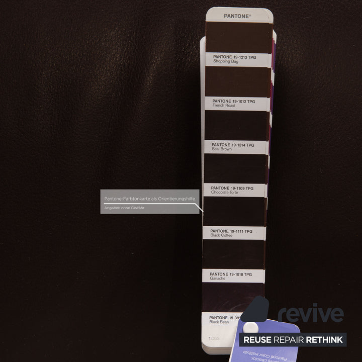 Rolf Benz 6300 Leather Armchair Brown Dark brown