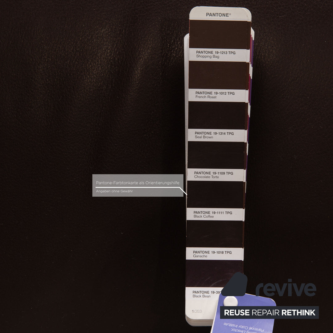 Rolf Benz 6300 leather armchair set brown armchair couch