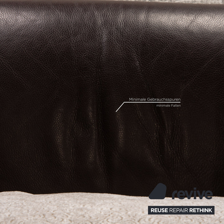 Rolf Benz 6300 leather armchair set brown armchair couch