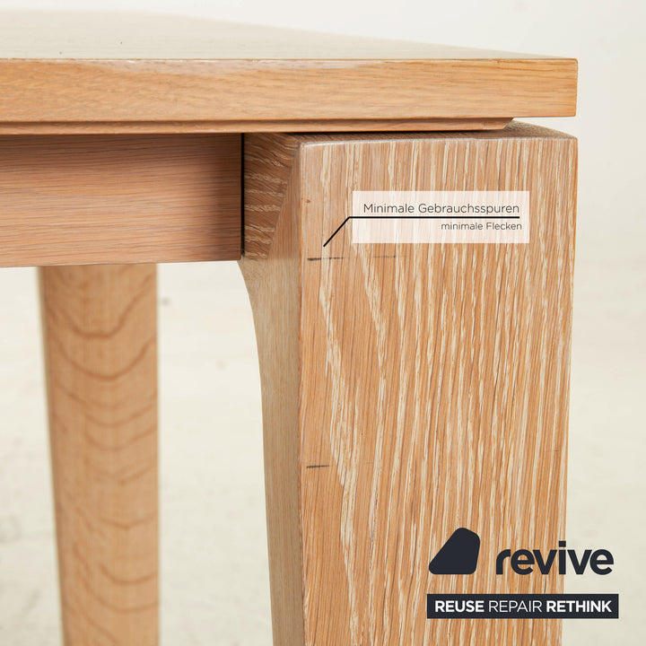 Rolf Benz 8982 Holz Esstisch Grau-Braun Eiche Massiv Tisch