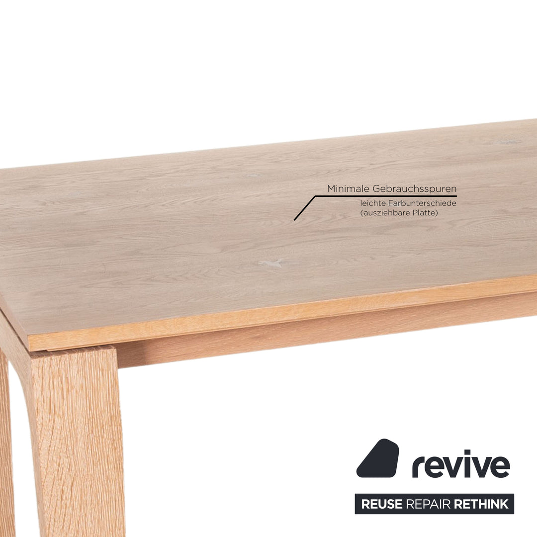 Rolf Benz 8982 Holz Esstisch Grau-Braun Eiche Massiv Tisch