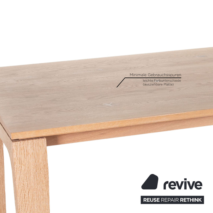 Rolf Benz 8982 Holz Esstisch Grau-Braun Eiche Massiv Tisch
