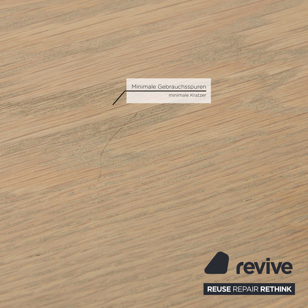 Rolf Benz 8982 Holz Esstisch Grau-Braun Eiche Massiv Tisch
