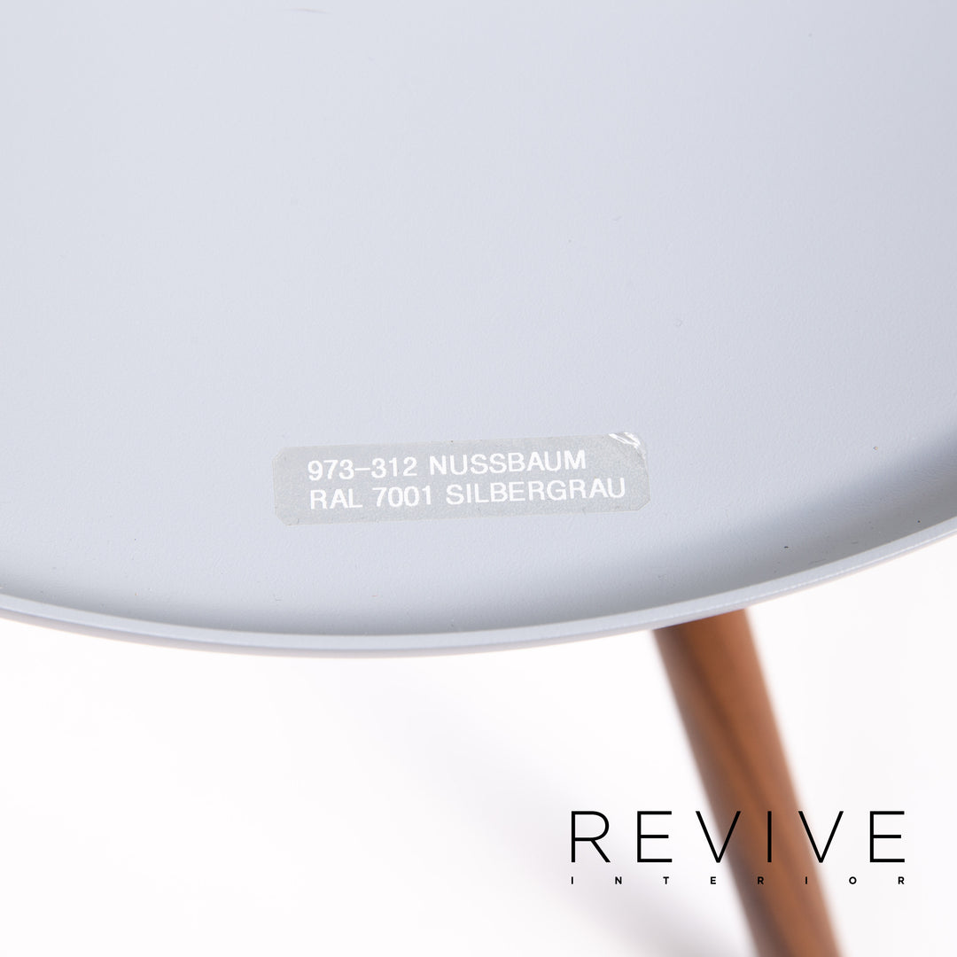 Rolf Benz 973 Wood Steel Coffee Table Ice Blue Blue Side Table Table #14388