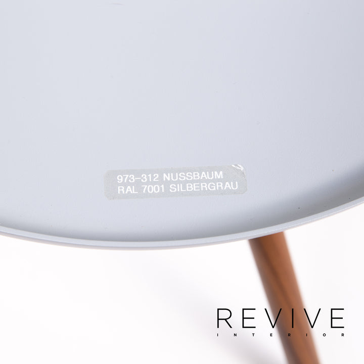 Rolf Benz 973 Wood Steel Coffee Table Ice Blue Blue Side Table Table #14388