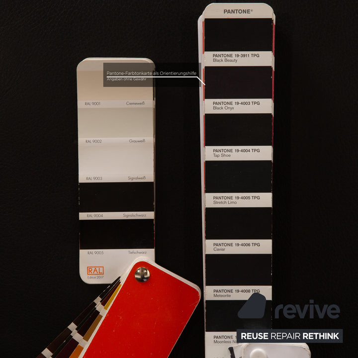 Rolf Benz BMP Leather Armchair Black