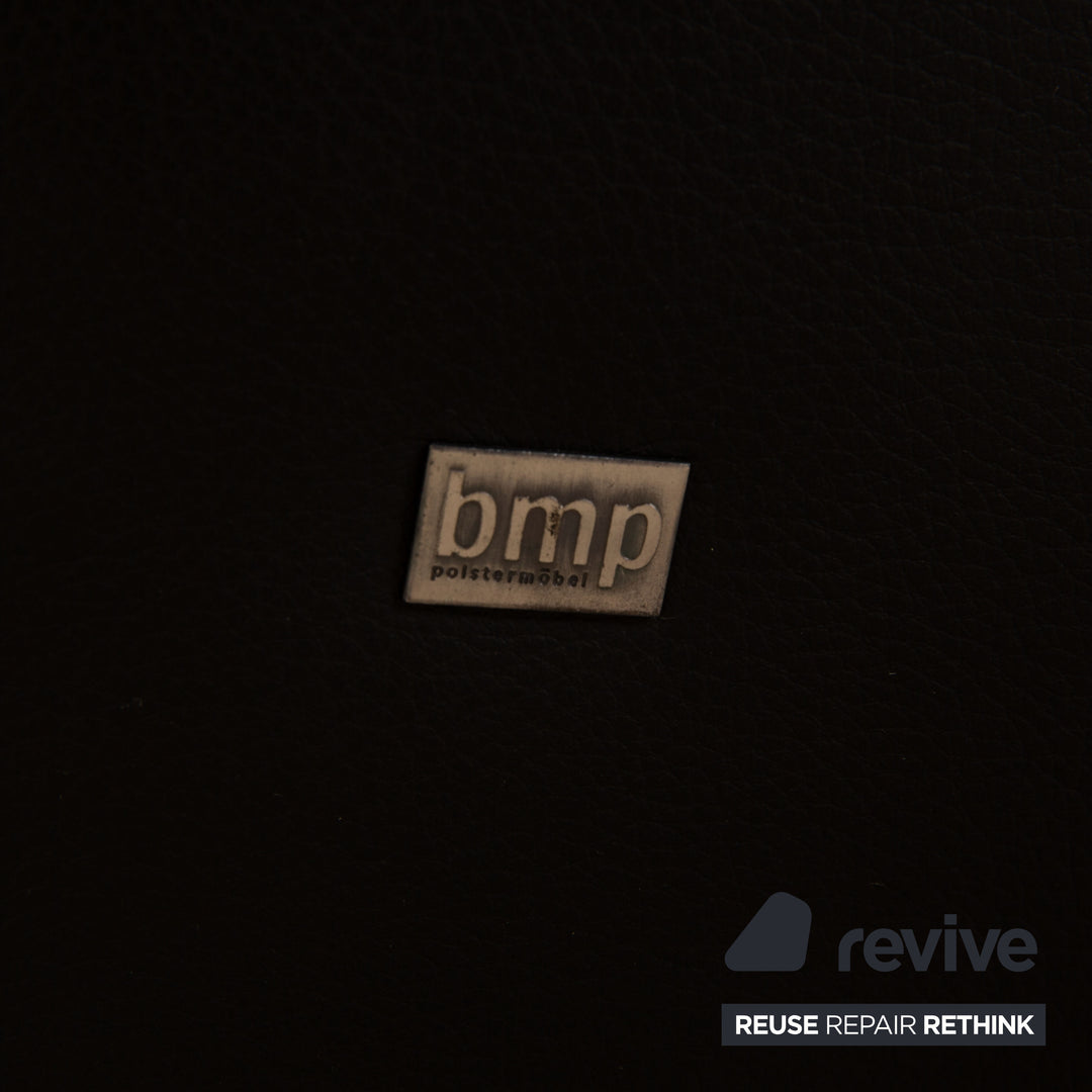 Rolf Benz BMP Leather Armchair Black