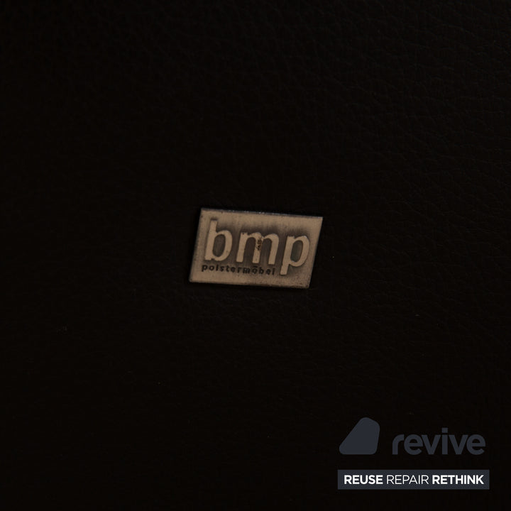 Rolf Benz BMP Leather Armchair Black