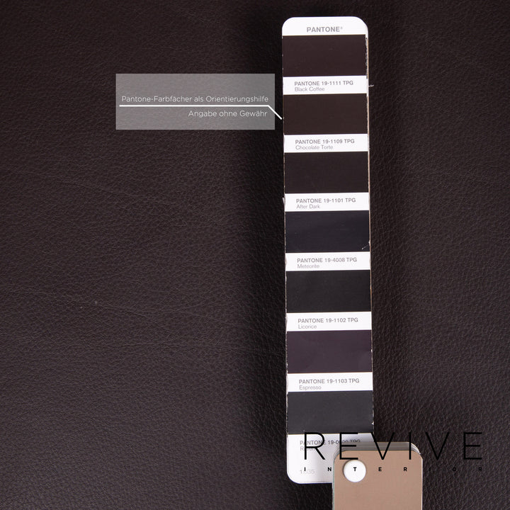 Rolf Benz Ego Leather Armchair Dark Brown Brown #14163