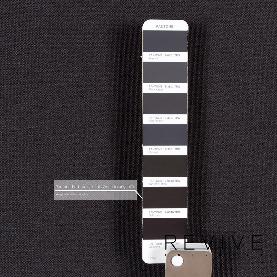 Rolf Benz Freistil 141 fabric sofa anthracite three-seater couch #13431