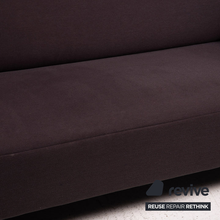 Rolf Benz Freistil 180 Stoff Sofa Grau Dreisitzer Couch