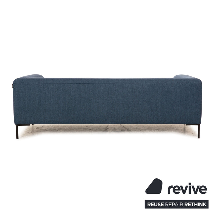 Rolf Benz Freistil 185 Stoff Dreisitzer Blau Sofa Couch