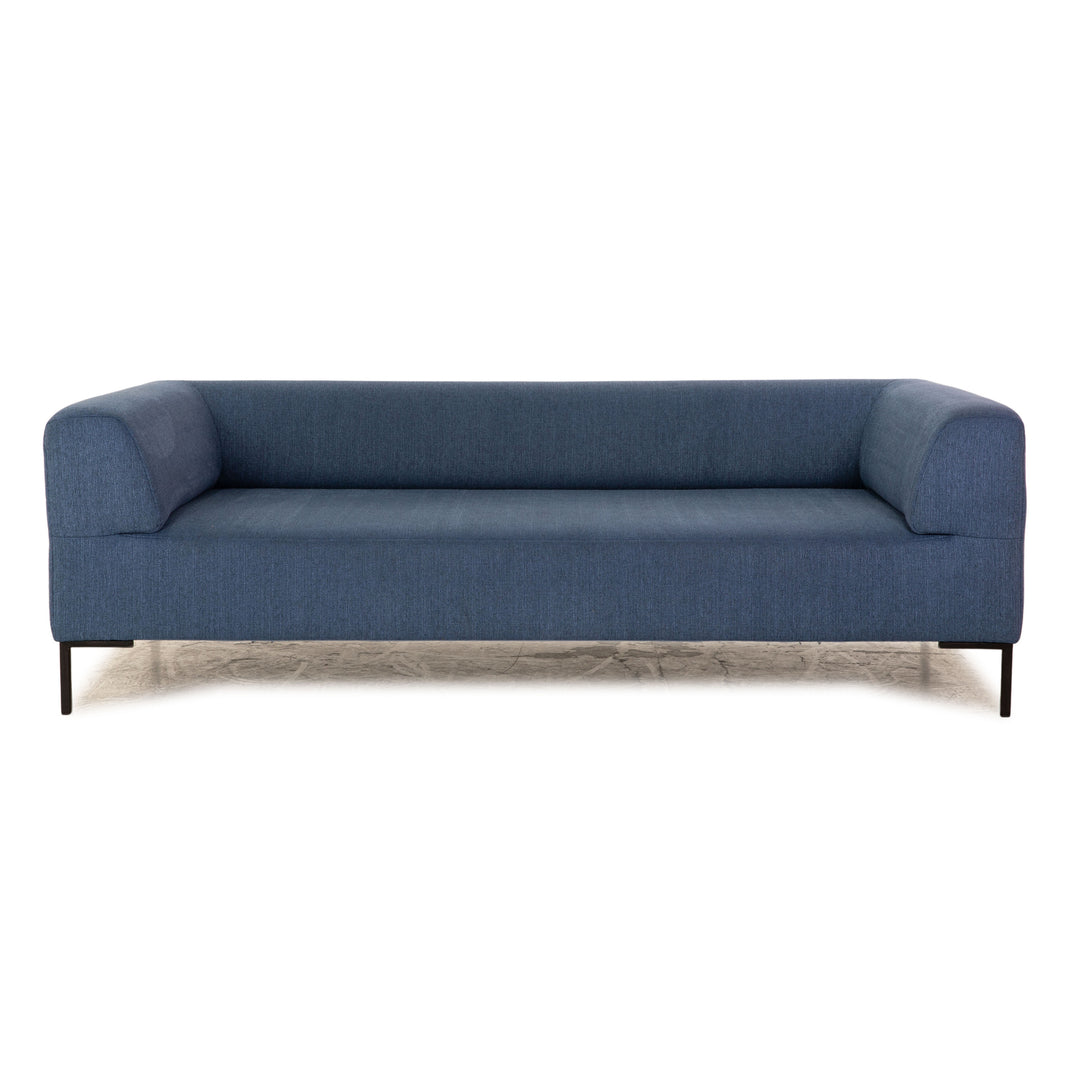 Rolf Benz Freistil 185 Stoff Dreisitzer Blau Sofa Couch