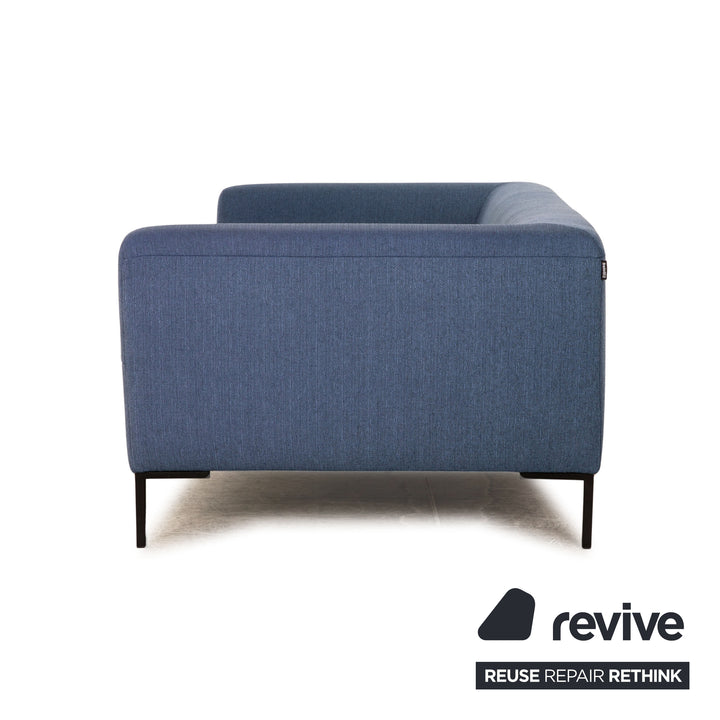 Rolf Benz Freistil 185 Stoff Dreisitzer Blau Sofa Couch