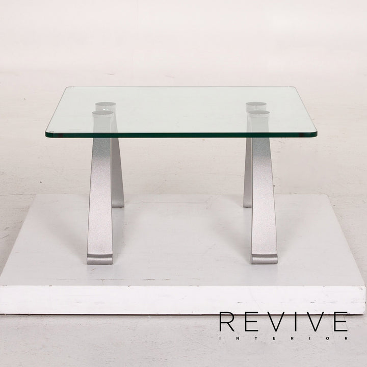 Rolf Benz | Couchtisch | Glas | Silber | Revive Interior