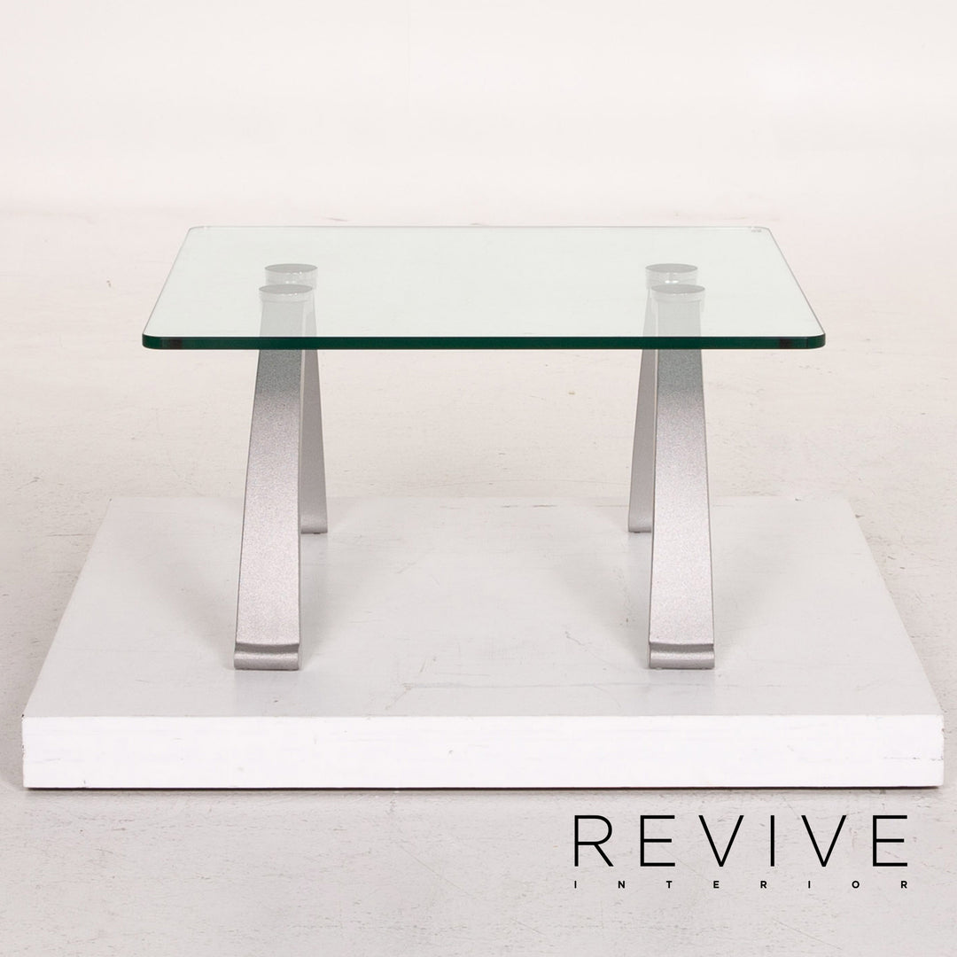 Rolf Benz | coffee table | glass | silver | Revive Interior