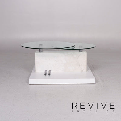 Rolf Benz Glas Marmor Couchtisch Funktion Tisch #12191