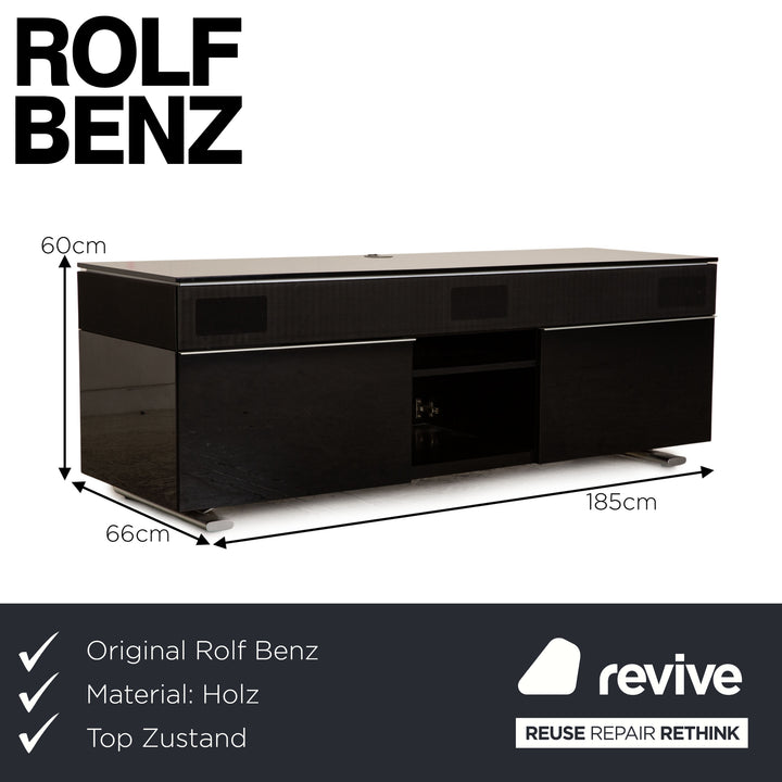 Rolf Benz Holz Sideboard Schwarz Funktion Anlage