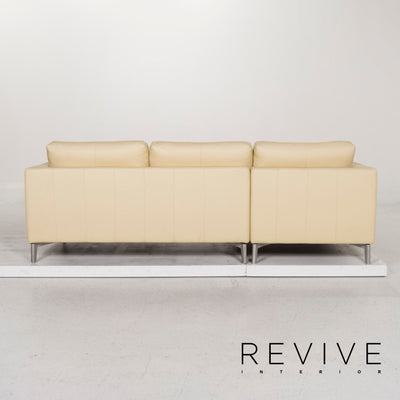 Rolf Benz Leder Ecksofa Gelb Hellgelb Sofa Couch