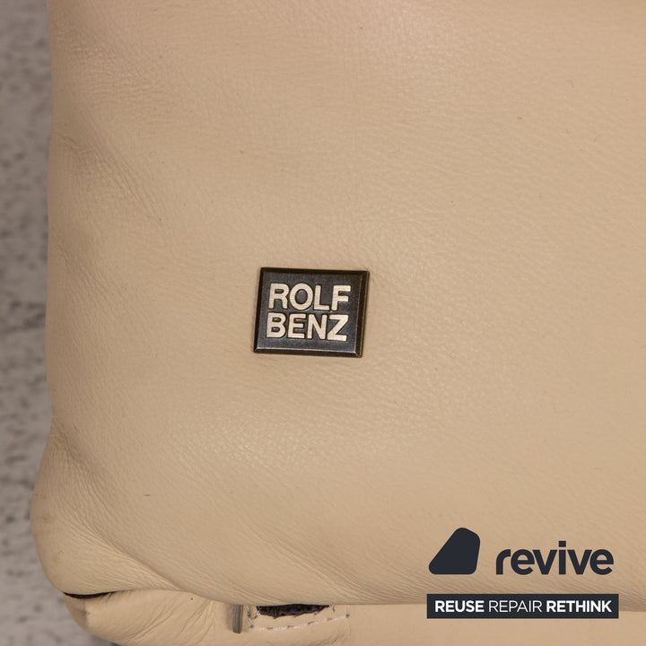 Rolf Benz Leder Sessel Beige Funktion Relaxfunktion
