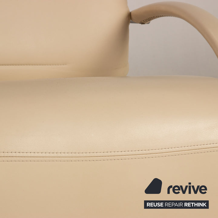 Rolf Benz Leder Sessel Beige Funktion Relaxfunktion