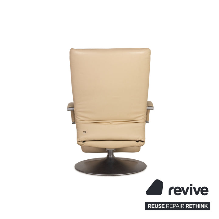 Rolf Benz Leder Sessel Beige Funktion Relaxfunktion