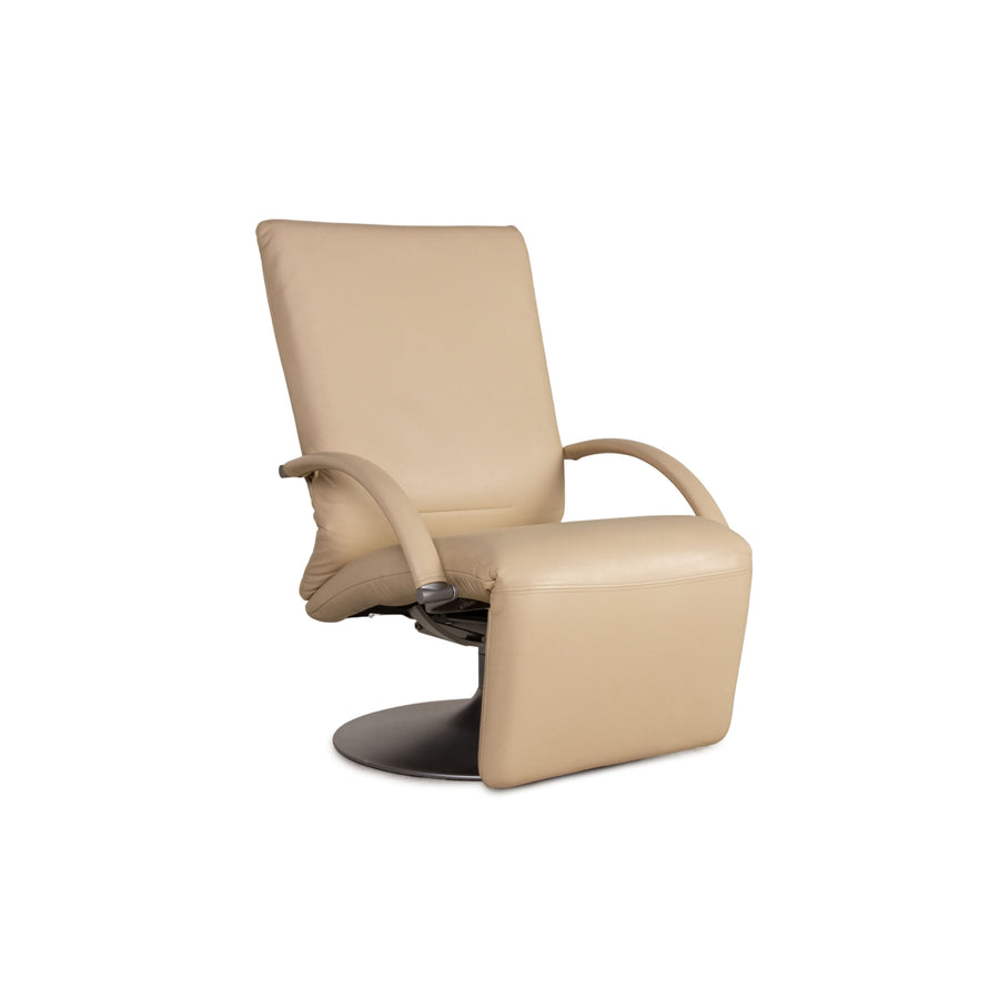 Rolf Benz Leder Sessel Beige Funktion Relaxfunktion